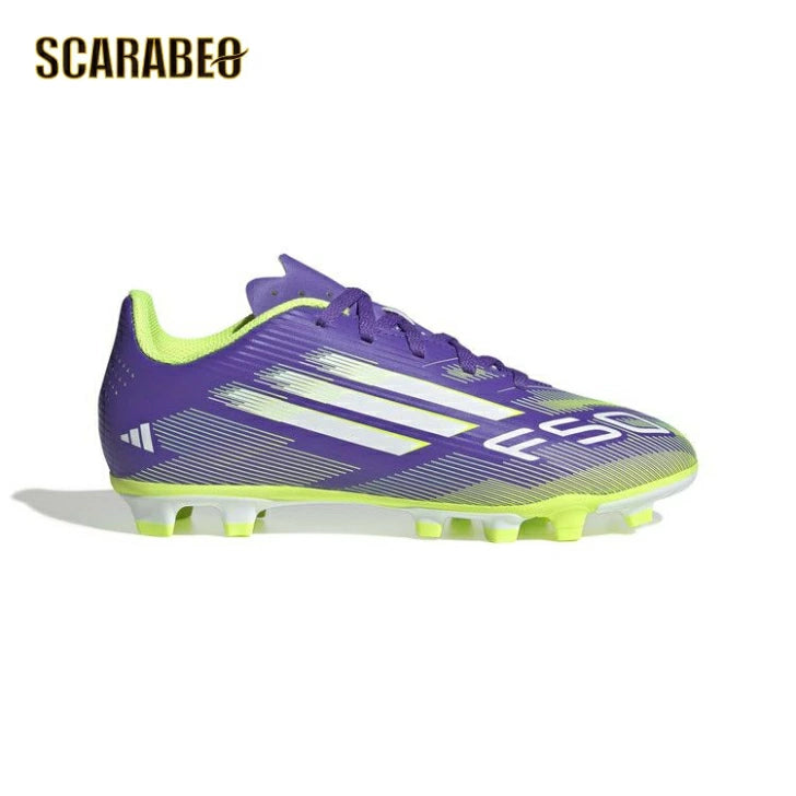 アディダス F50 CLUB FG/MG J 【RADIANT BLAZE PACK】アディダスサッカースパイク 軽量 フィット感  人工芝 天然芝 メンズ サッカースパイク人気 スポーツ アパレル 25awアディダスFOOTBALL ji0030
