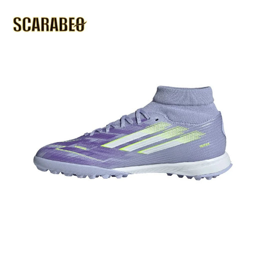 アディダス F50 SPARKFUSION LEAGUE TF レディース フットサルシューズ ターフ用 トレーニングシューズ 土・人工芝対応 2025年新作 adidas 女性用サッカーシューズ ji0014