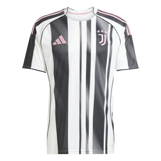 アディダス ユベントス 25-26 ホーム レプリカユニフォーム 半袖 メンズ 正規品 adidas JJ4320 セリエA イタリア代表 ホワイト ブラック kpk59