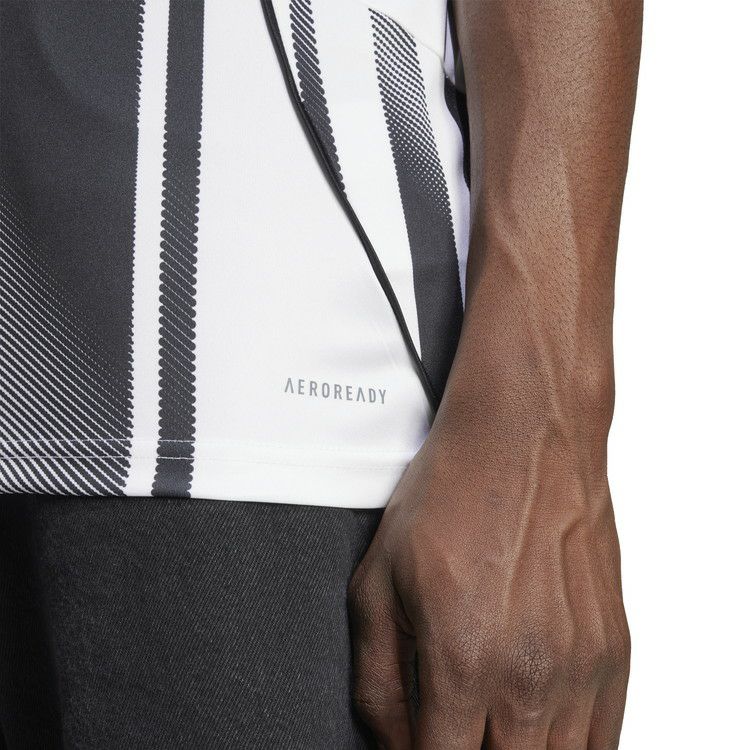 アディダス ユベントス 25-26 ホーム レプリカユニフォーム 半袖 メンズ 正規品 adidas JJ4320 セリエA イタリア代表 ホワイト ブラック kpk59