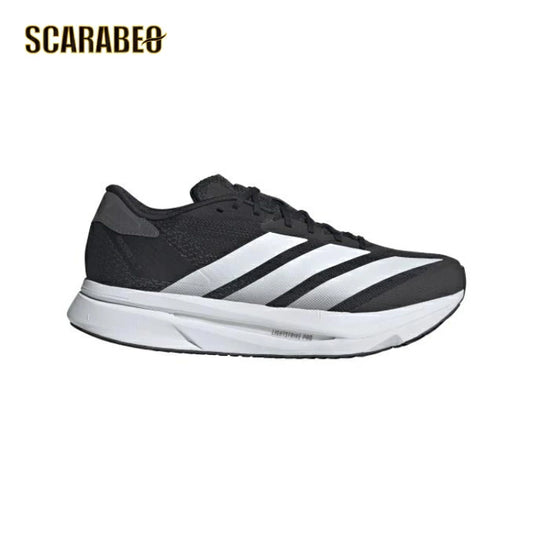 アディダス ランニングシューズ アディゼロ SL 2 ワイド ADIZERO SL 2 WIDE 幅広 メンズ レディース ジョギング 軽量 クッション性 反発 サブ4 初心者 中級者 ブラック 黒 JI2986