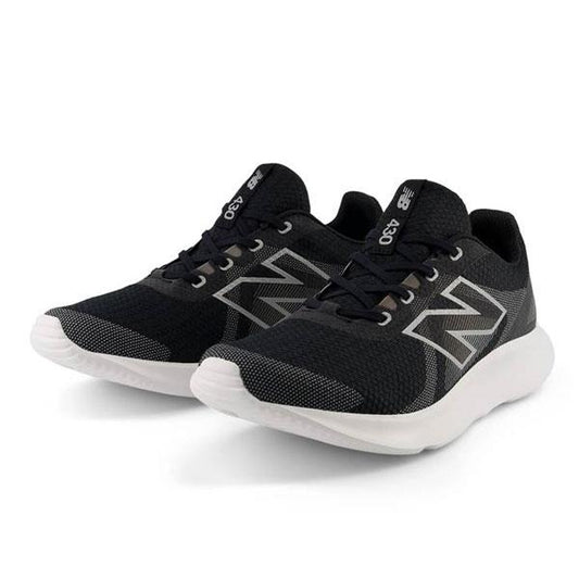 ニューバランス ランニングシューズ メンズ 4E 幅広 軽量 ウォーキング ジョギング 普段履き New Balance E430 v4 ME430LK4 4E ブラック 黒