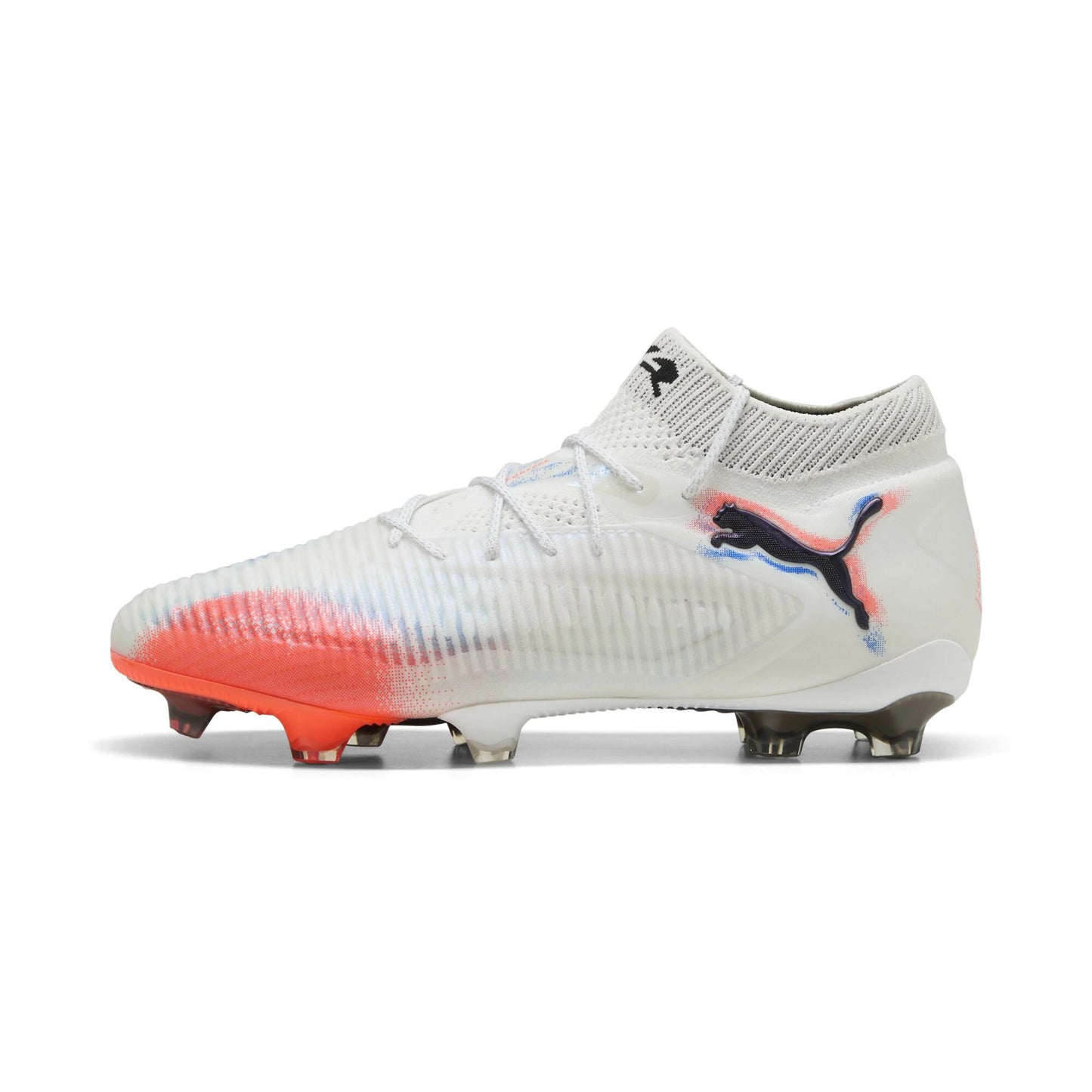 PUMA プーマ フューチャー 8 アルティメット FG/AG [UNTAMED PACK] サッカースパイク 天然芝・人工芝用 25AW ホワイト×ブラック×レッド 108581-01