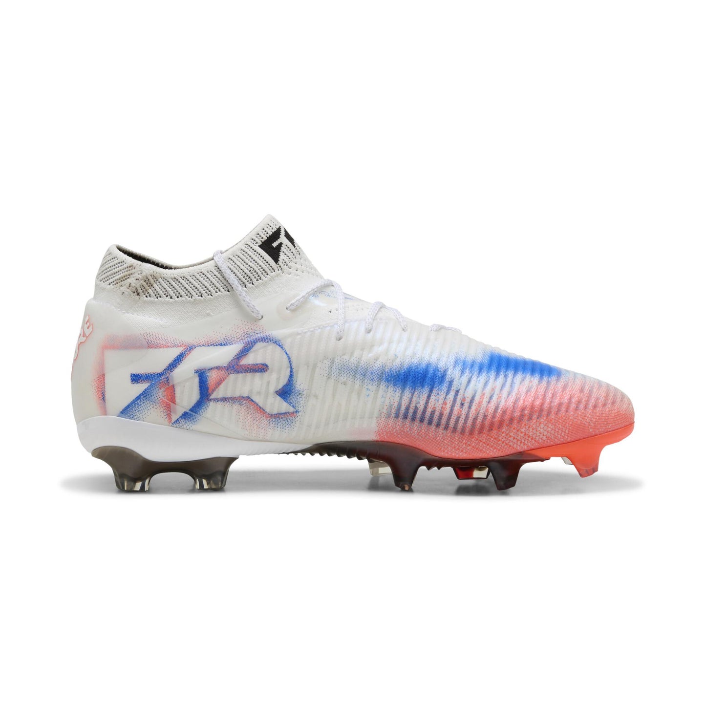 PUMA プーマ フューチャー 8 アルティメット FG/AG [UNTAMED PACK] サッカースパイク 天然芝・人工芝用 25AW ホワイト×ブラック×レッド 108581-01