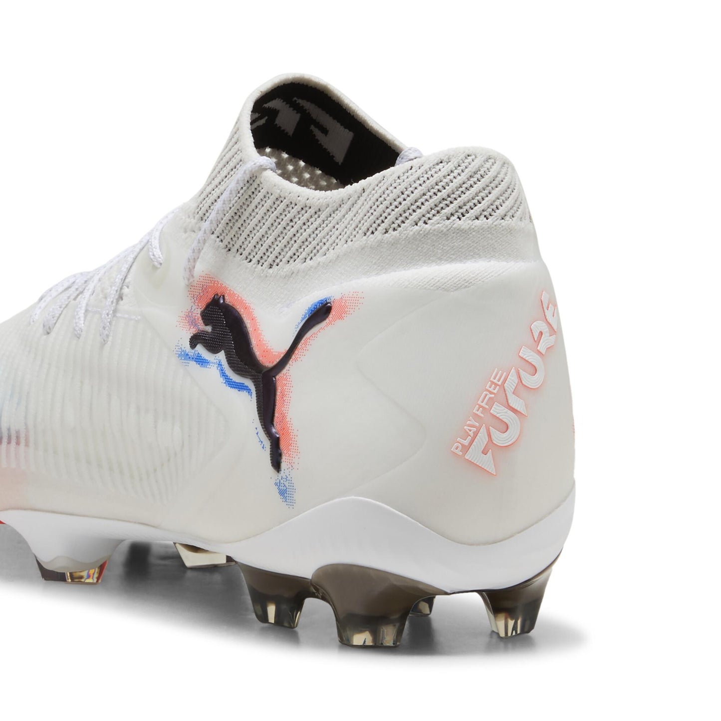 PUMA プーマ フューチャー 8 アルティメット FG/AG [UNTAMED PACK] サッカースパイク 天然芝・人工芝用 25AW ホワイト×ブラック×レッド 108581-01