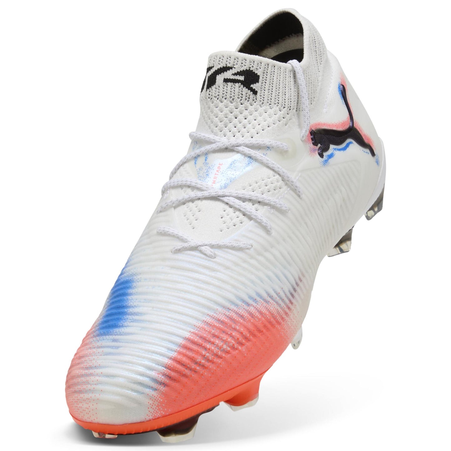 PUMA プーマ フューチャー 8 アルティメット FG/AG [UNTAMED PACK] サッカースパイク 天然芝・人工芝用 25AW ホワイト×ブラック×レッド 108581-01