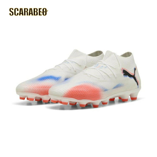 PUMA プーマ フューチャー 8 プロ HG/AG [UNTAMED PACK] サッカースパイク 土・人工芝・天然芝用 25AW ホワイト×ブラック×レッド108591-01