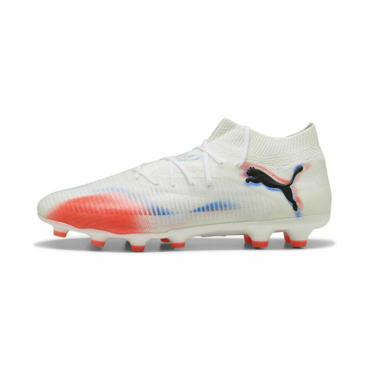 PUMA プーマ フューチャー 8 プロ HG/AG [UNTAMED PACK] サッカースパイク 土・人工芝・天然芝用 25AW ホワイト×ブラック×レッド108591-01