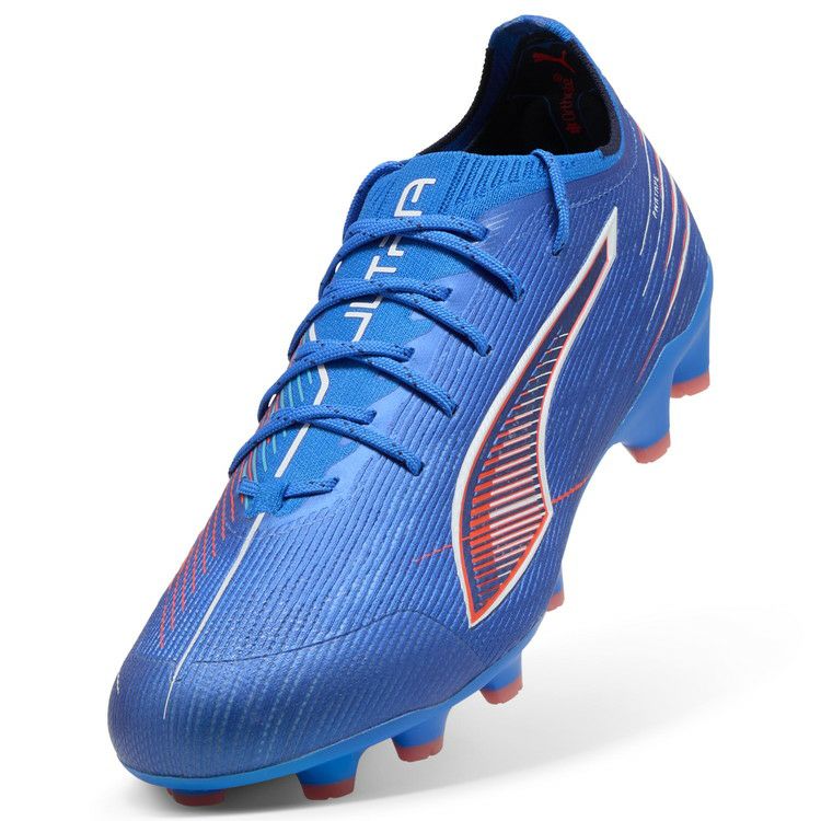 PUMA プーマ ウルトラ 6 アルティメット HG/AG [UNTAMED PACK] サッカースパイク 土・人工芝・天然芝用 25AW ブルー×ホワイト×ブラック 108559-01