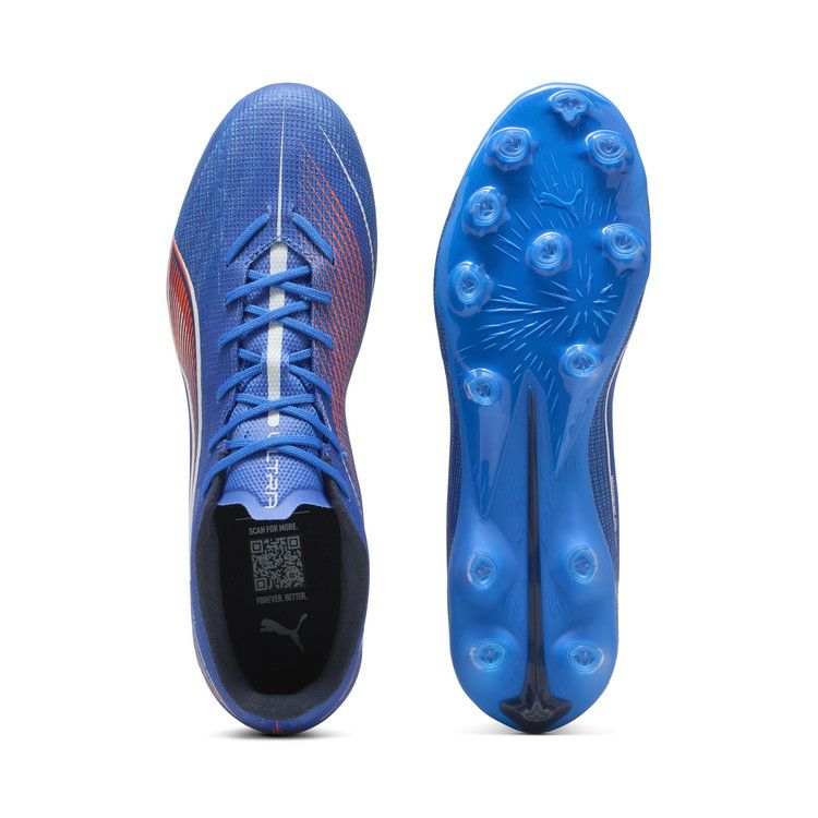 PUMA プーマ ウルトラ 6 プロ HG/AG [UNTAMED PACK] サッカースパイク 土・人工芝・天然芝用 25AW ブルー×ホワイト×ブラック108553-01