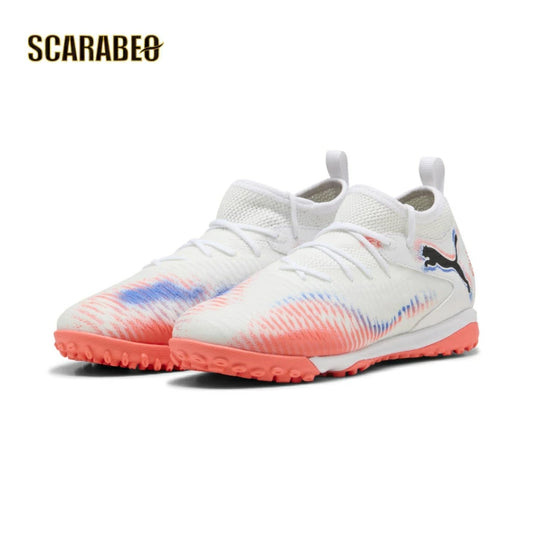 PUMA プーマ フューチャー 8 マッチ TT+MID Jr [UNTAMED PACK] ジュニア トレーニングシューズ ターフ用 サッカーシューズ ホワイト 108616-01