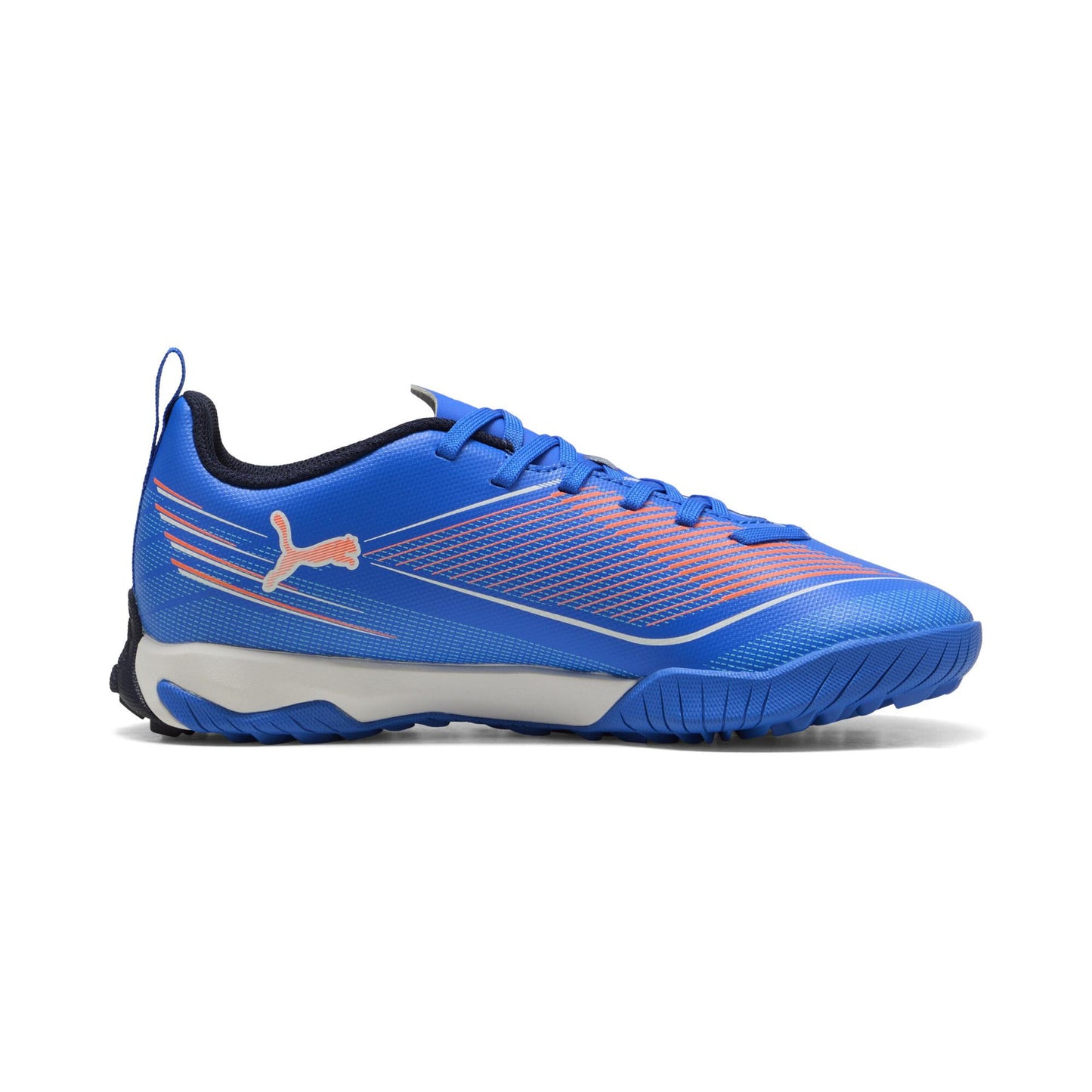 PUMA プーマ ウルトラ 6 プレイ TT+MID Jr [UNTAMED PACK] ジュニア サッカー トレーニングシューズ 土・人工芝対応 ターフ用 25AW ウルトラブルー×ホワイト×レッド 108543-01