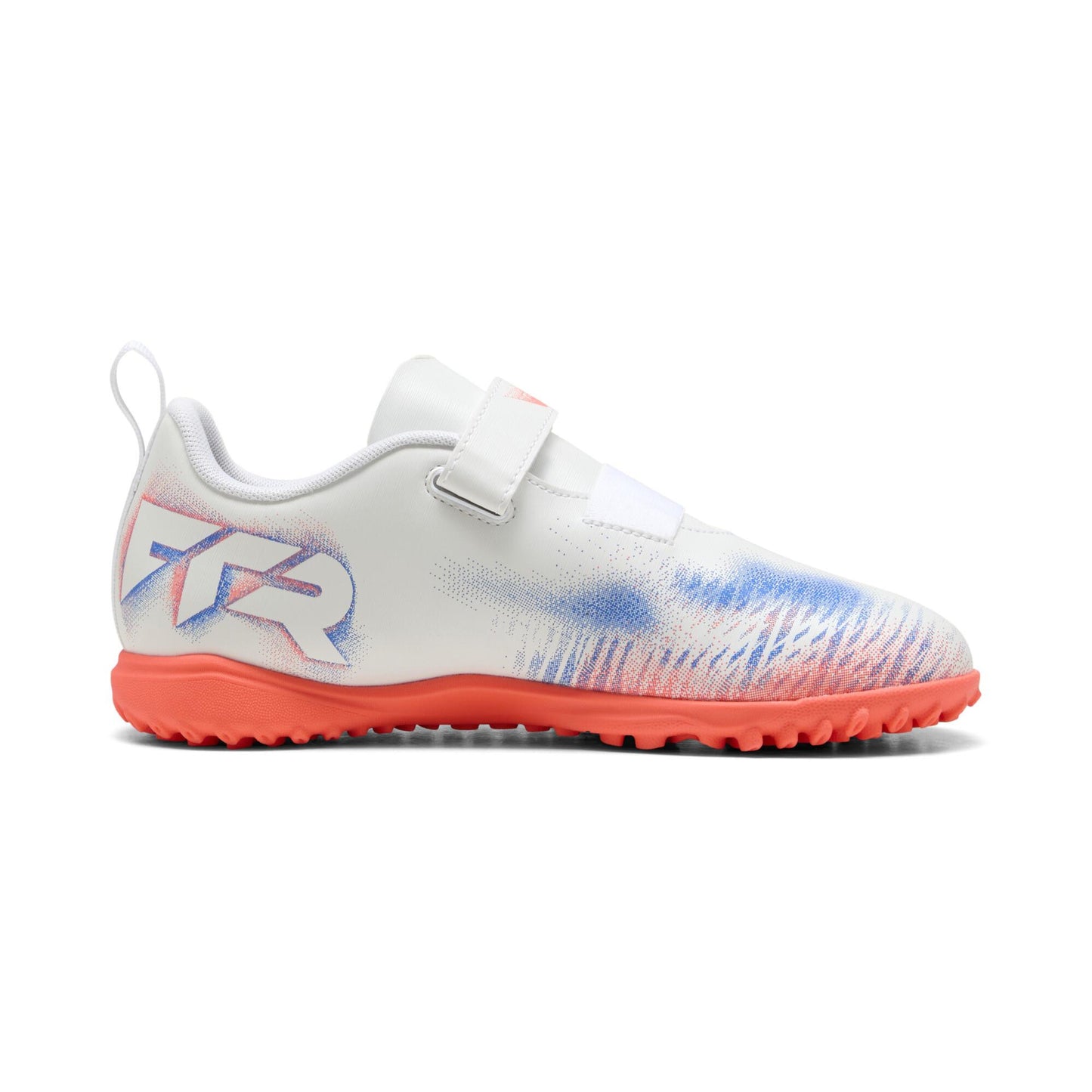 PUMA プーマ フューチャー 8 プレイ TT V Jr [UNTAMED PACK] ジュニア サッカー トレーニングシューズ ターフ 土・人工芝用 ベルクロ 25AW ホワイト×ブラック×レッド 108628-01