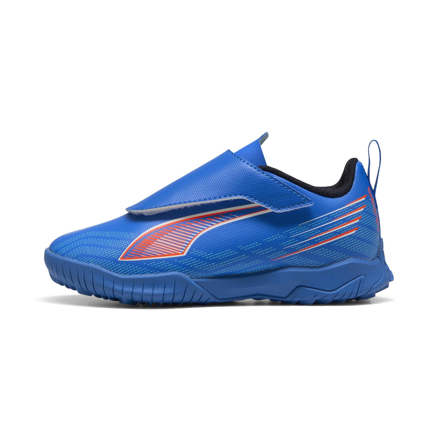 PUMA プーマ ウルトラ 6 プレイ TT V Jr [UNTAMED PACK] ジュニア サッカー トレーニングシューズ ターフ 土・人工芝用 ベルクロ 25AW ウルトラブルー×ホワイト×レッド 108547-01
