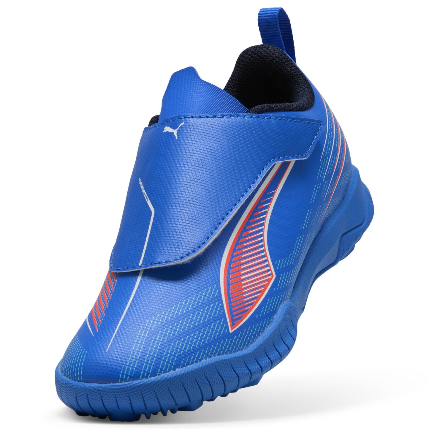 PUMA プーマ ウルトラ 6 プレイ TT V Jr [UNTAMED PACK] ジュニア サッカー トレーニングシューズ ターフ 土・人工芝用 ベルクロ 25AW ウルトラブルー×ホワイト×レッド 108547-01