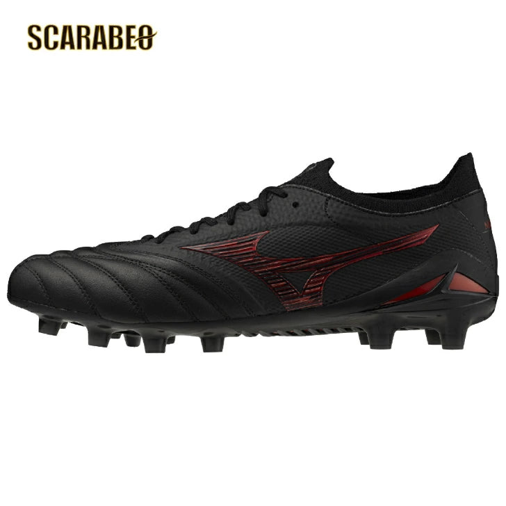 Mizuno サッカーシューズ ブラック/レッド MIZUNO ミズノアルファ2 ELITE AS(レッド×ブラック) P1GD256260