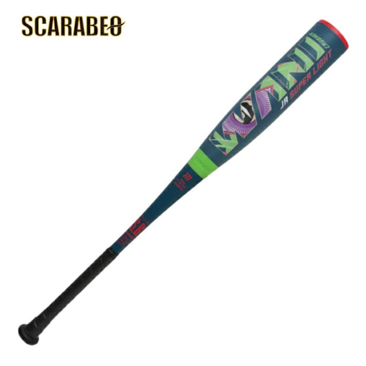 マルチ バット ジュニア 小学校低学年 軽量 ウレタンバット ワニクラッシャー スーパーライト TEAL/GREEN Marucci 軟式 野球 キッズ用 MJJSBBWSL1