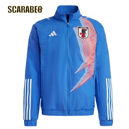 【在庫処分セール】アディダス サッカー日本代表 トラベルジャケット メンズ 2022年モデル 吸湿 AEROREADY スリムフィット ORIGAMIデザイン adidas 正規品 ss080