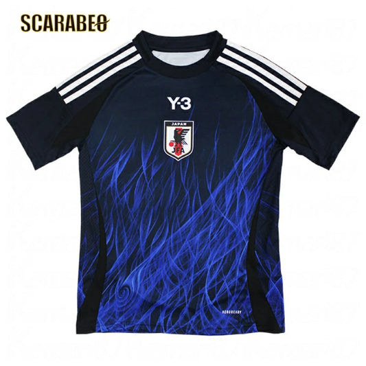 アディダス キッズ サッカー日本代表 2024 ホーム レプリカユニフォーム 半袖 ジュニア Y-3コラボ AEROREADY レジェンドインク jmu99