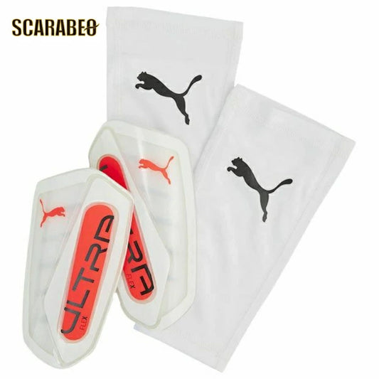 プーマ PUMA ウルトラ フレックス スリーブ ULTRA FLEX SLEEVE 030987-01 プーマホワイト S M L シンガード サッカー 30987