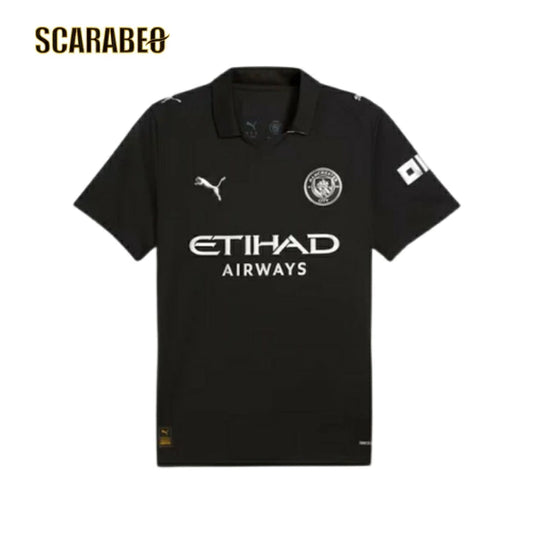 PUMA プーマ 25/26 マンチェスター・シティ MCFC アウェイ レプリカユニフォーム 半袖 780350-02 ブラック プレミアリーグ 公式 780350