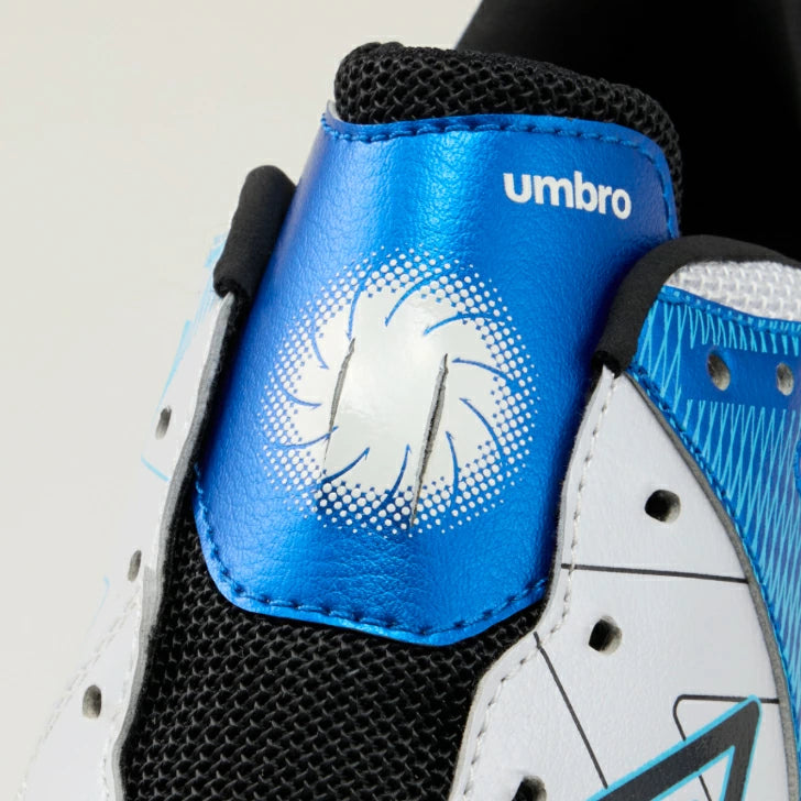 UMBRO アンブロ アクセレイター RB JR WIDE HG ジュニア ワイドモデル サッカースパイク UF5SFCB1J ホワイト×ブルー×ブラック uf5sfcb1j