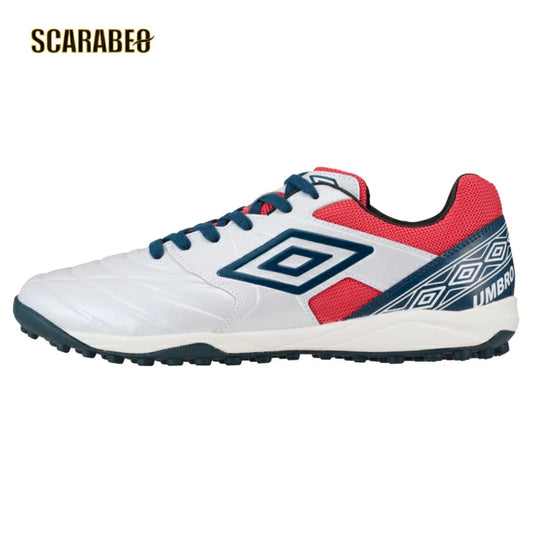 UMBRO アンブロ アクセレイター TR WIDE ターフコート対応 ワイド サッカーシューズ UF5SFCT3M ホワイト×レッド×ネイビー 人工芝・土用 メンズ uf5sfct3m