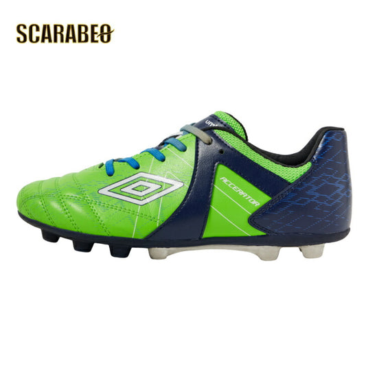 アンブロ UMBRO アクセレイター RB JR WIDE HG ワイド サッカースパイク ジュニア UF5FCSB1J GRNV 土・天然芝・人工芝対応 ACCERATOR uf5fcsb1j