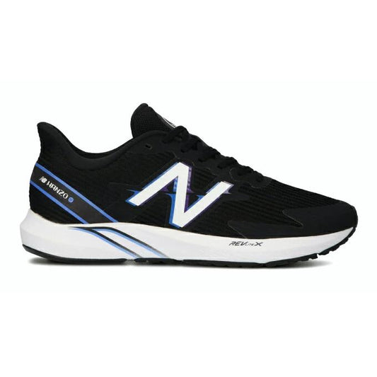 ニューバランス NB HANZO U メンズ ランニングシューズ MHANZUB4 2E ブラック ホワイト REVLITE X サブ4～5 軽量 トレーニング mhanzub42e