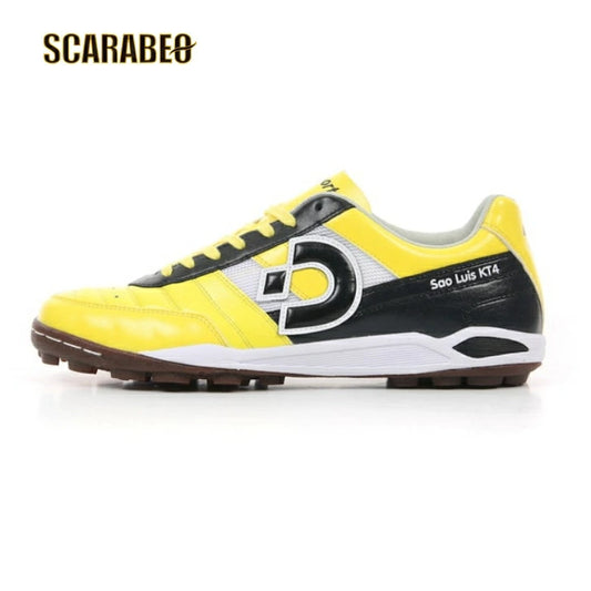 デスポルチ Desporte サンルイス KT IV DS-2245-YELBLK メンズ フットサルシューズ ターフ 人工芝 屋外用 イエロー×ブラック ds2245