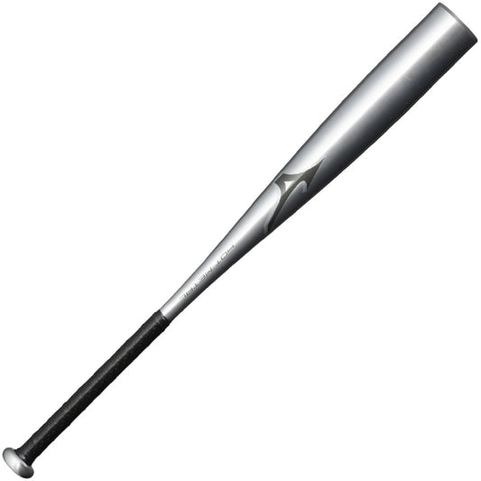 ミズノ 小学生 軟式用 ホットメタル トップ 金属バット 81cm 平均680g 超々ジュラルミン ジュニアグローバルモデル トップバランス ロングヒッター向け METALBAT シルバー 1cjmy18281