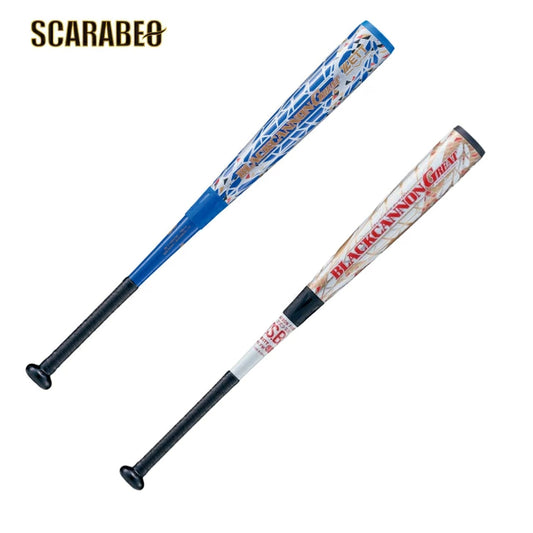 【在庫処分セール】ZETT ゼット 少年野球 軟式 バット ブラックキャノン GREAT 80cm FRP製 カーボン J号ボール対応 ジュニア用 トップバランス 野球 少年軟式バット bct75000fw