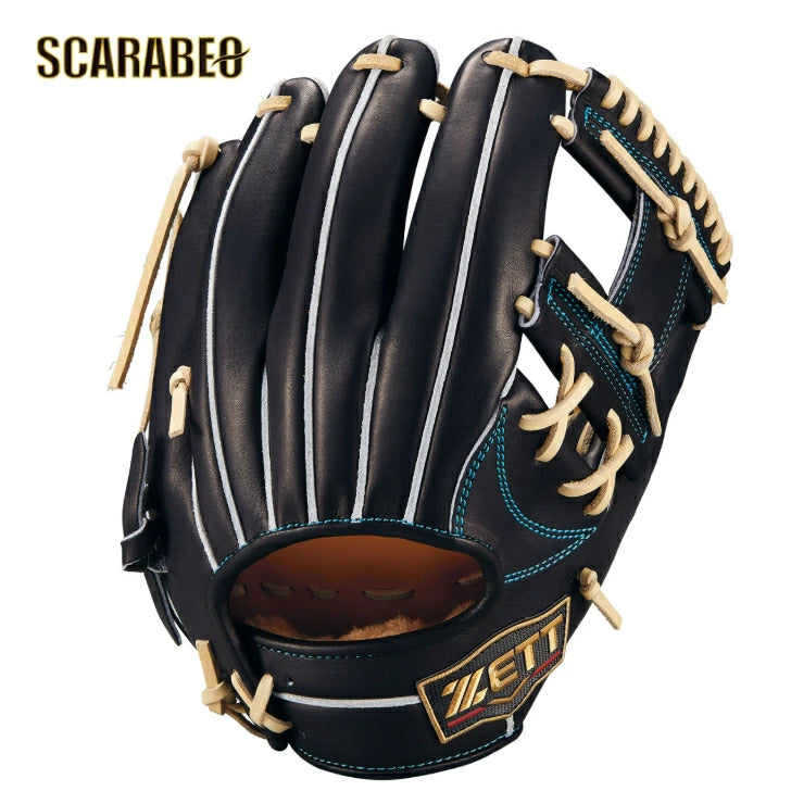 ZETT ゼット 硬式 グローブ 内野手用 プロステイタス SEシリーズ 今宮モデル 二塁手 遊撃手用 キップレザー 日本製 BPROG765SG bprog765sg
