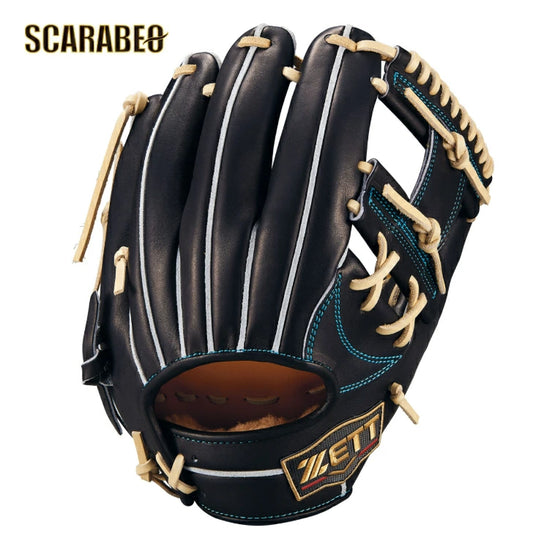 ZETT ゼット 硬式 グローブ 内野手用 プロステイタス SEシリーズ 今宮モデル 二塁手 遊撃手用 キップレザー 日本製 BPROG765SG bprog765sg