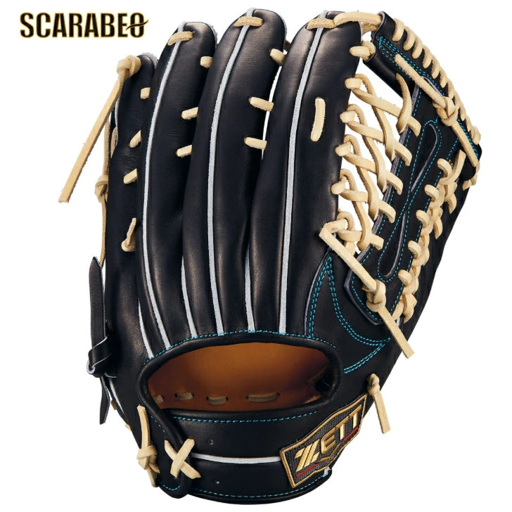 ZETT ゼット 硬式 グローブ 外野手用 プロステイタス SEシリーズ 中川圭太モデル 小指2本入れ キップレザー 日本製 BPROG770SG bprog770sg