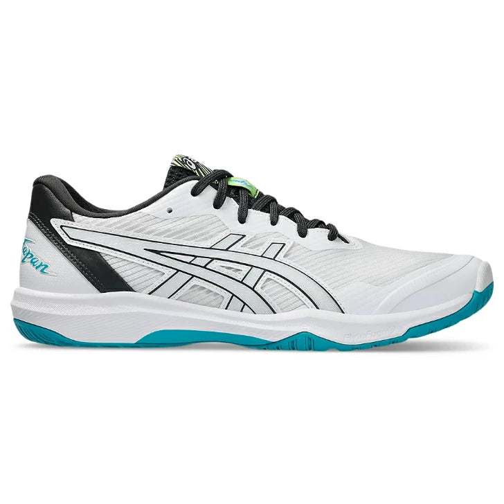 ASICS アシックス バレーボールシューズ メンズ ROTE JAPAN LYTE FF 3 ホワイト ラグーン 1053A054-105 部活生 人気 全日本バレー高校選手権 使用率1位 軽量 反発 クッション 安定性 1053a054-105