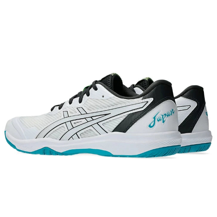 ASICS アシックス バレーボールシューズ メンズ ROTE JAPAN LYTE FF 3 ホワイト ラグーン 1053A054-105 部活生 人気 全日本バレー高校選手権 使用率1位 軽量 反発 クッション 安定性 1053a054-105