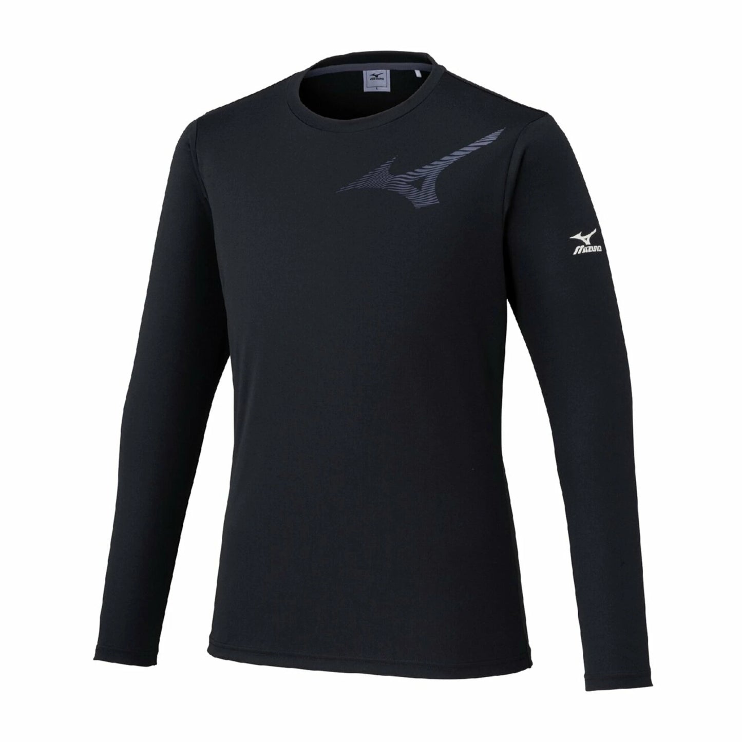 ミズノ ロングTシャツ メンズ k2jac542 ホワイト ネイビー ブラック MIZUNO 長袖 スポーツウェア カジュアル トレーニング k2jac542