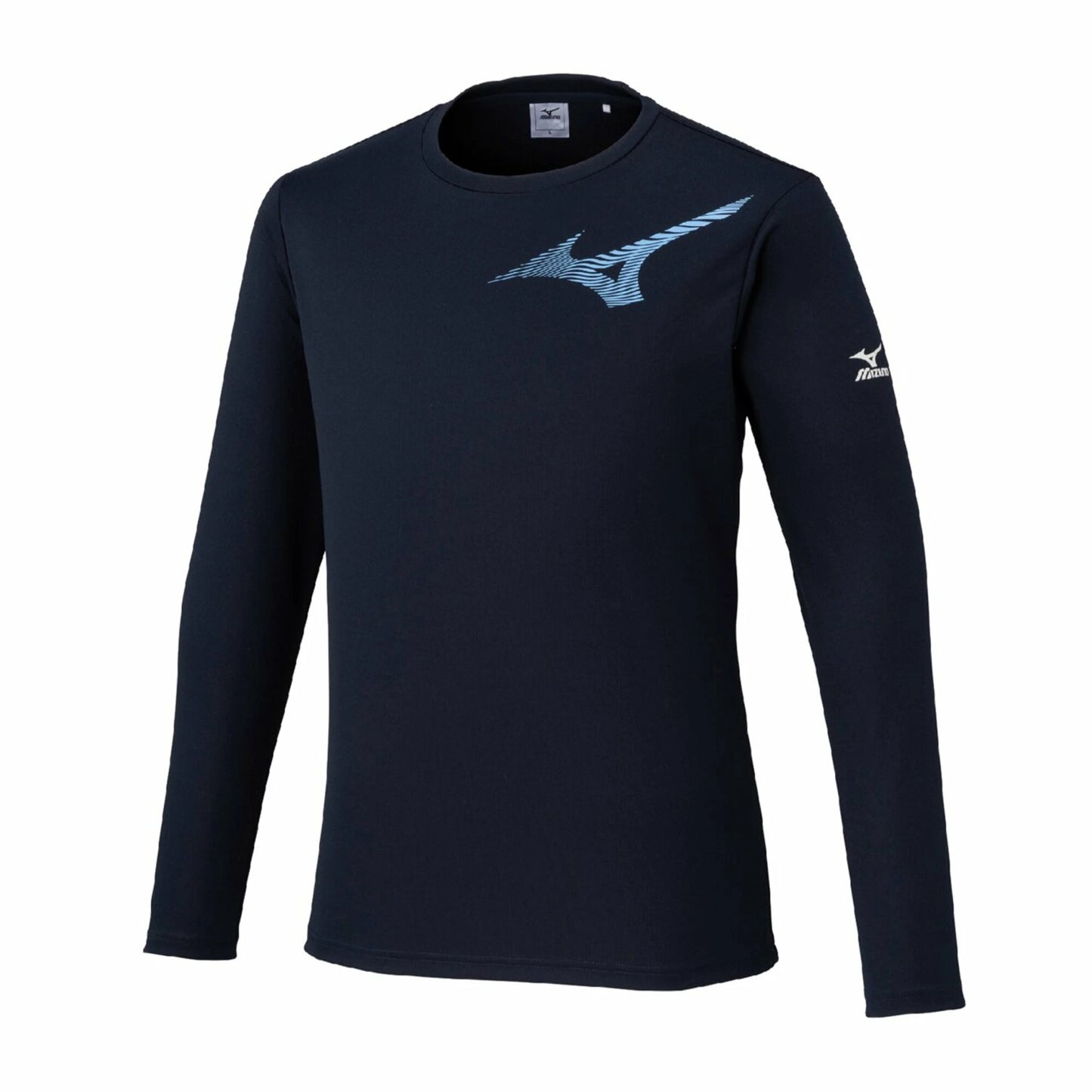 ミズノ ロングTシャツ メンズ k2jac542 ホワイト ネイビー ブラック MIZUNO 長袖 スポーツウェア カジュアル トレーニング k2jac542