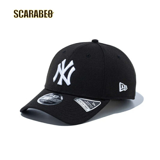 ニューエラ キャップ 9FORTY ストレッチスナップ ニューヨーク・ヤンキース ブラック×ホワイト NEW ERA 帽子 メンズ レディース 14527235