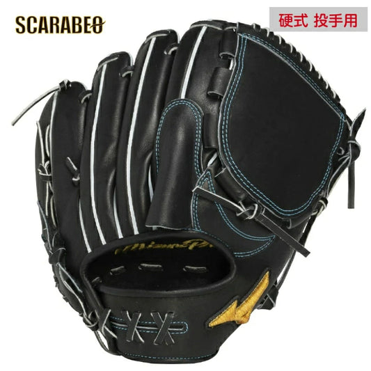 ミズノ 硬式 グローブ 投手用 ミズノプロ 宮城大弥モデル メンズ レディース 日本製 ブラック サイズ11 硬式用 グラブ 1AJGH33011 Mizuno Pro Crafted Edition 1ajgh33011