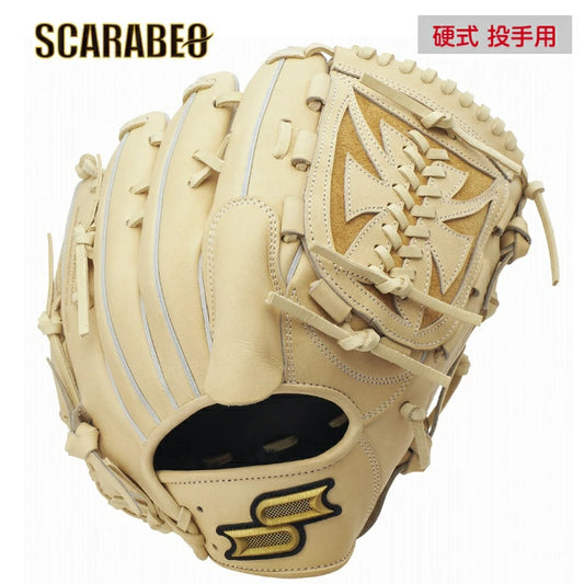 野球 硬式 グローブ 投手用 SSK エスエスケイ プロエッジシリーズB 硬式用 ピッチャー用 右投げ用 キャメル サイズ6L SMTMウェブ 高校野球対応 PKB813 グラブ袋付き pkb813