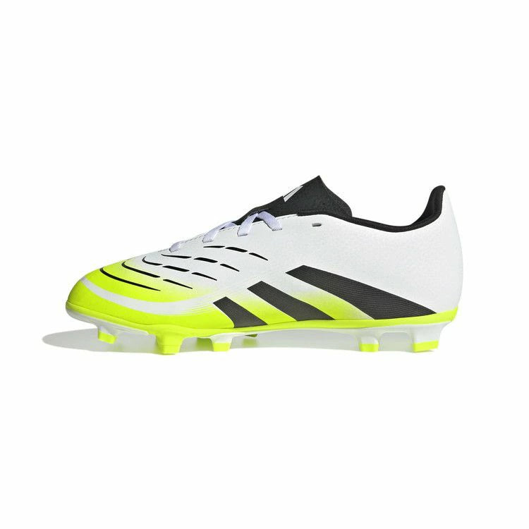 adidas アディダス ジュニア サッカースパイク プレデター CLUB FXG J 土 人工芝 天然芝 対応 RADIANT BLAZE PACK JH8868 ホワイト×ブラック×ルシッドレモン jh8868
