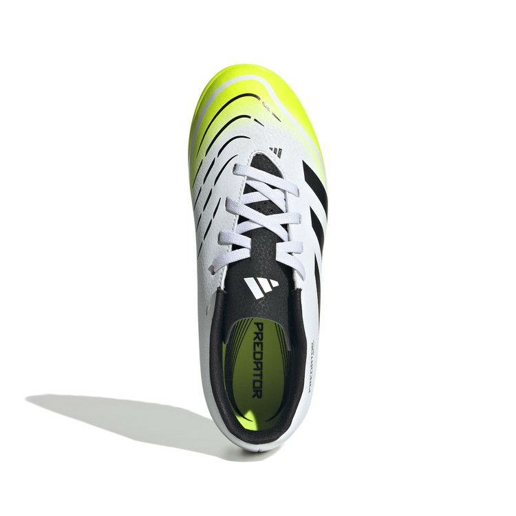 adidas アディダス ジュニア トレーニングシューズ サッカーシューズ プレデター CLUB TF J ターフ 土 人工芝 天然芝 対応 RADIANT BLAZE PACK JH8862 ホワイト×ブラック×ルシッドレモン jh8862