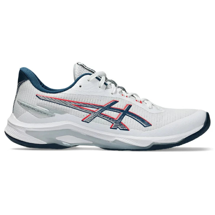 ASICS アシックス NETBURNER BALLISTIC FF 4 ネットバーナー バリスティック FF4 メンズ バレーボールシューズ インドアシューズ ホワイト×マコブルー 1053a070-101