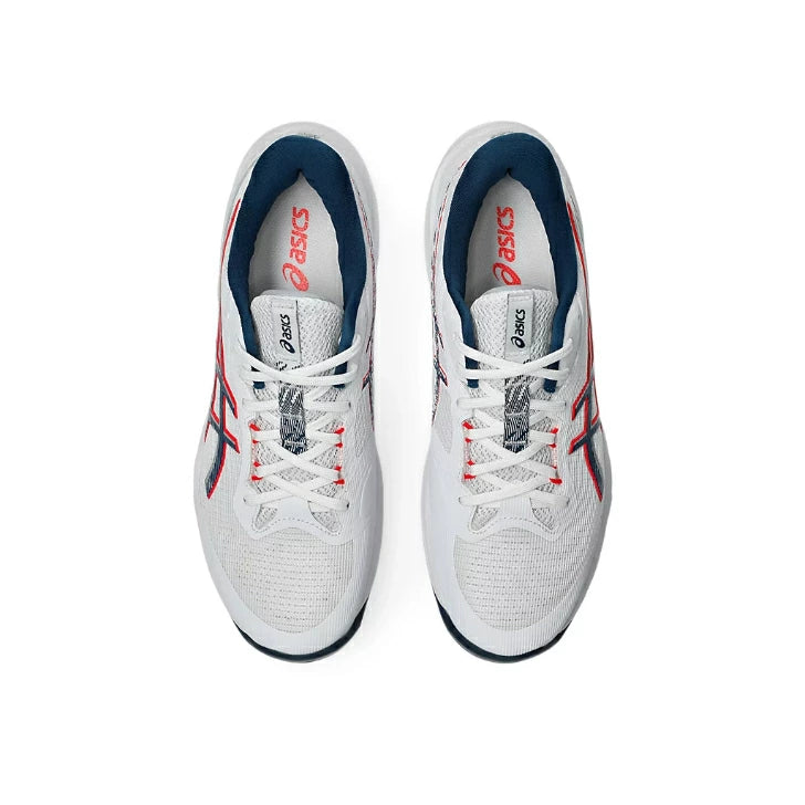 ASICS アシックス NETBURNER BALLISTIC FF 4 ネットバーナー バリスティック FF4 メンズ バレーボールシューズ インドアシューズ ホワイト×マコブルー 1053a070-101