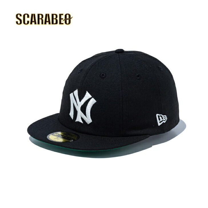 NEW ERA ニューエラ 19TWENTY ニューヨーク・ヤンキース クーパーズタウン キャップ ブラック×クローム フィッテド 帽子  ユニセックス 14527283
