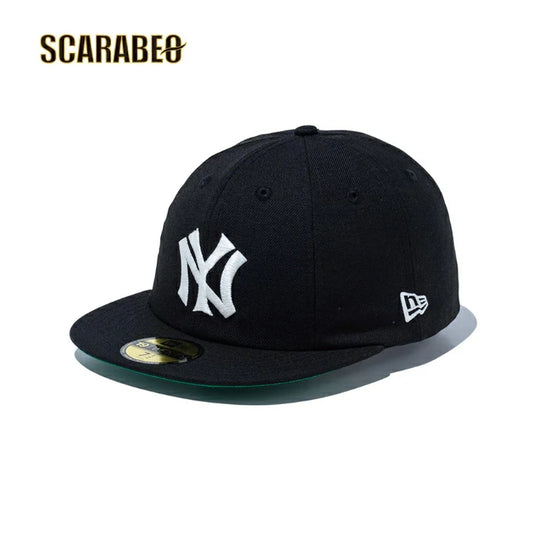 NEW ERA ニューエラ 19TWENTY ニューヨーク・ヤンキース クーパーズタウン キャップ ブラック×クローム フィッテド 帽子 ユニセックス 14527283