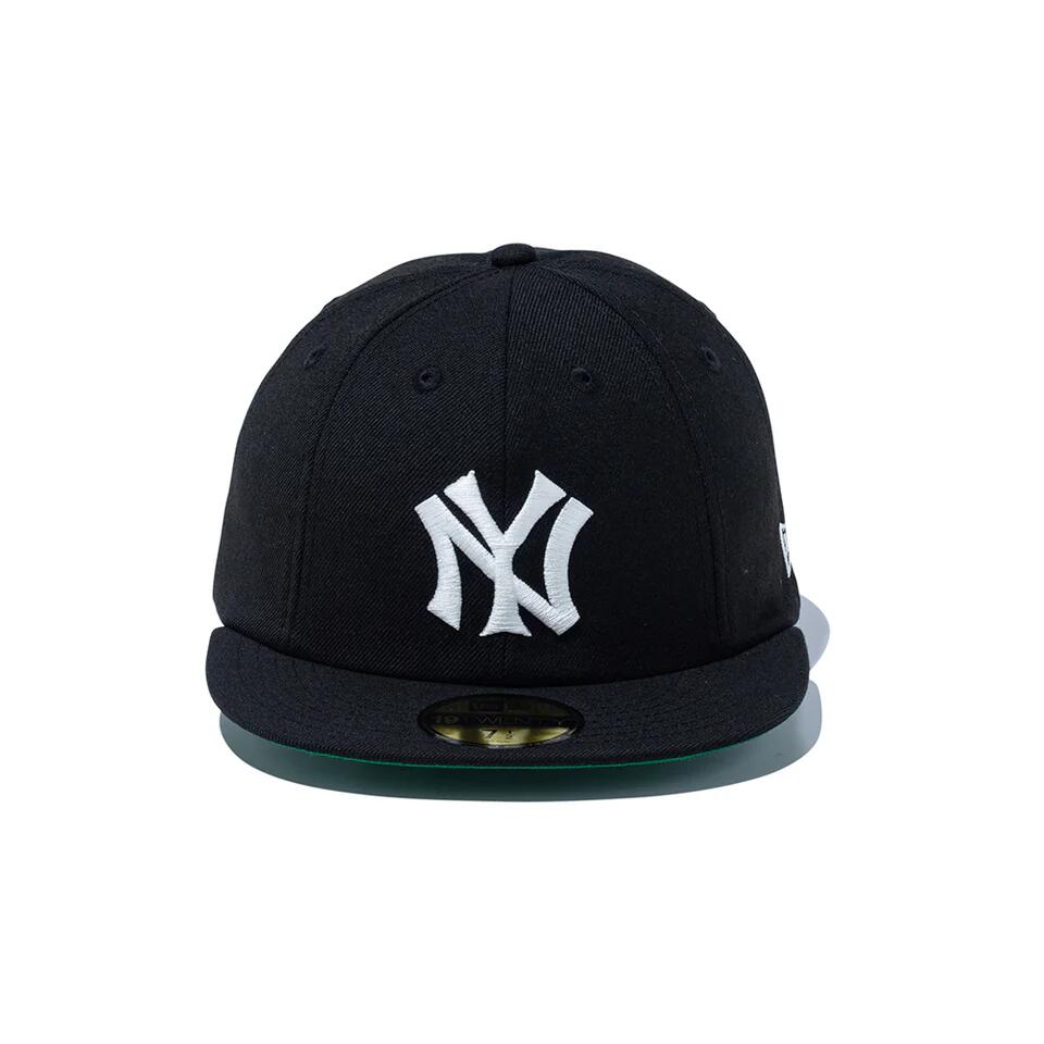 NEW ERA ニューエラ 19TWENTY ニューヨーク・ヤンキース クーパーズタウン キャップ ブラック×クローム フィッテド 帽子 ユニセックス 14527283