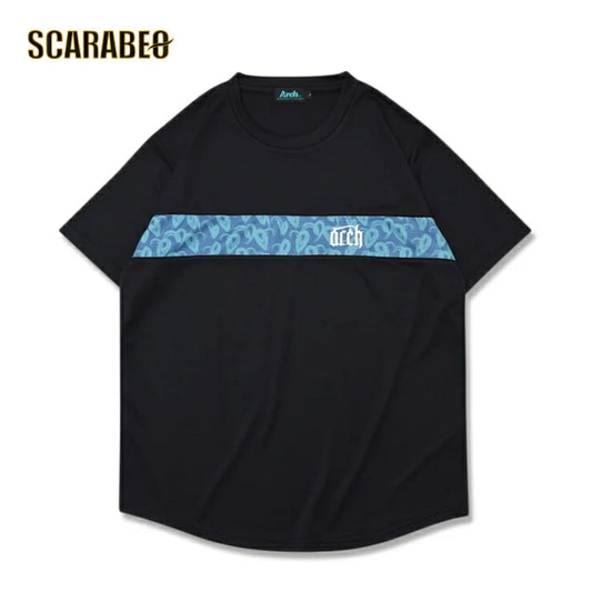 Arch(アーチ) バスケ Tシャツ 半袖 ドライ 吸汗速乾 ブラック メンズ レディース バスケットボール t125-123